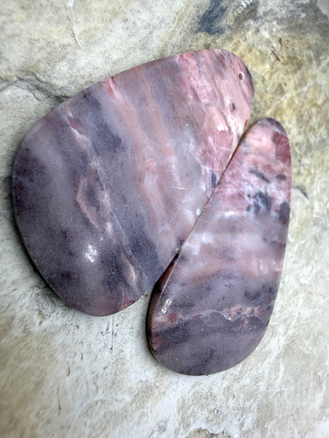 FRIDAY BARGAIN GIANT Pink Stromatolite Earring Slab Bead