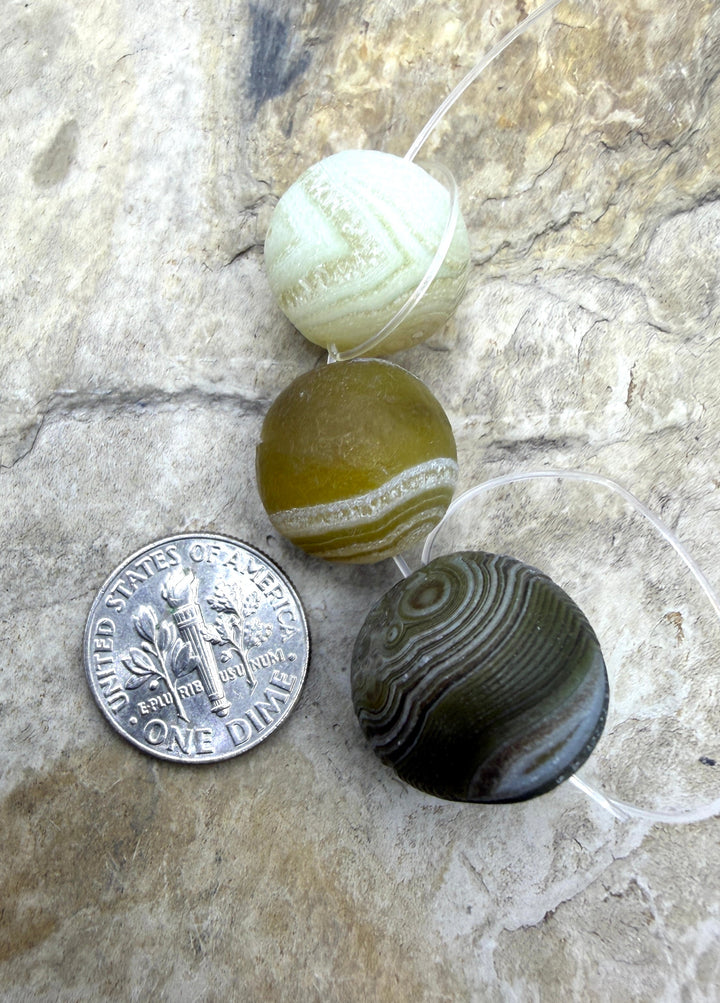 FRIDAY BARGAIN Gobi Dessert Agate (Color Enhanced) 3 BIG