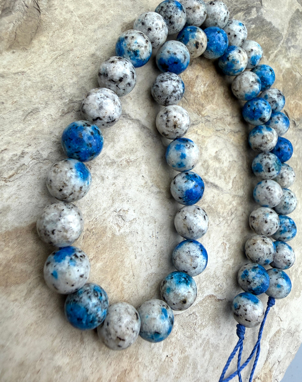 FRIDAY BARGAIN K2 Blue Jasper (Color Enhanced) 8mm Round