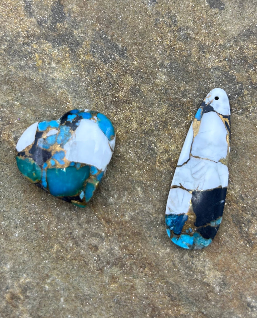 FRIDAY BARGAIN Kingman Turquoise and White Buffalo