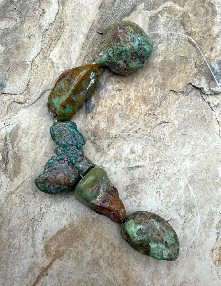 FRIDAY BARGAIN Kingman Turquoise (Arizona) BIG Funky Shaped