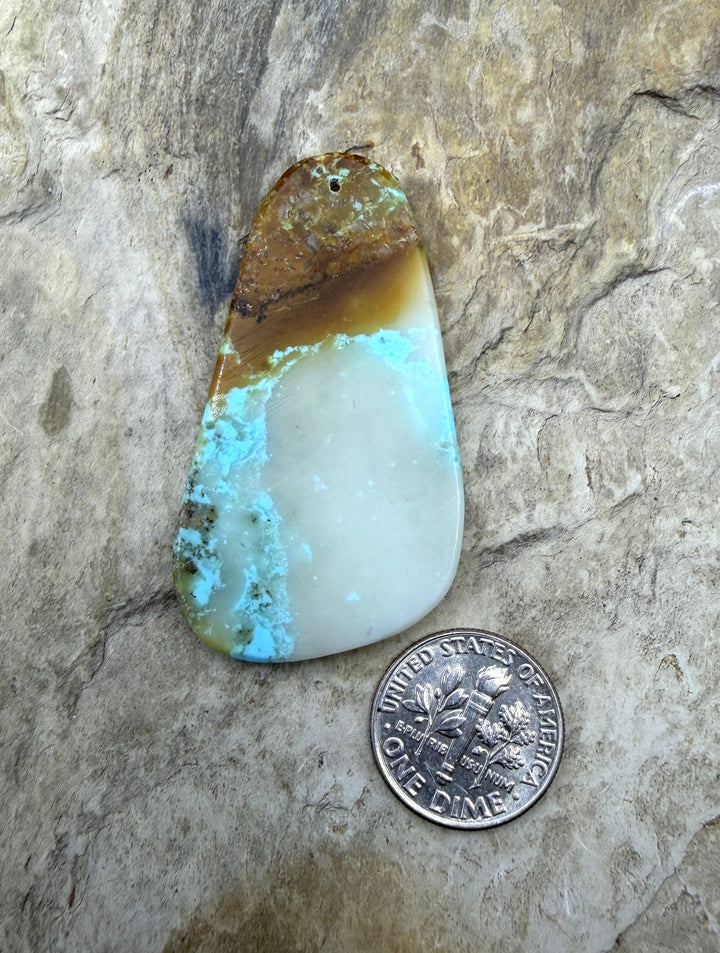 Friday Bargain Kingman Turquoise (Arizona) Slab Bead