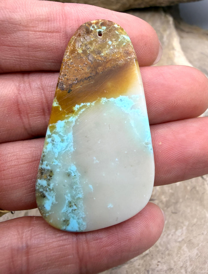 Friday Bargain Kingman Turquoise (Arizona) Slab Bead