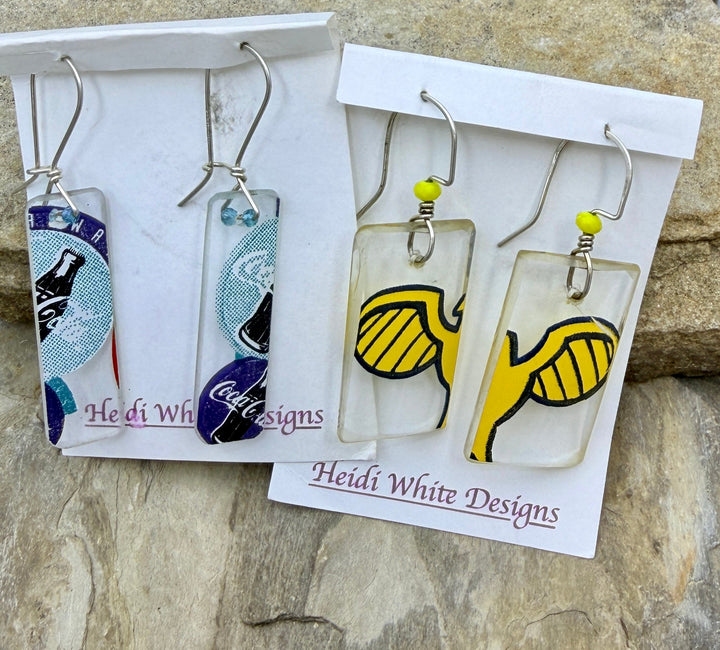 FRIDAY BARGAIN LOT of 2 Pair of HWD Earrings made
