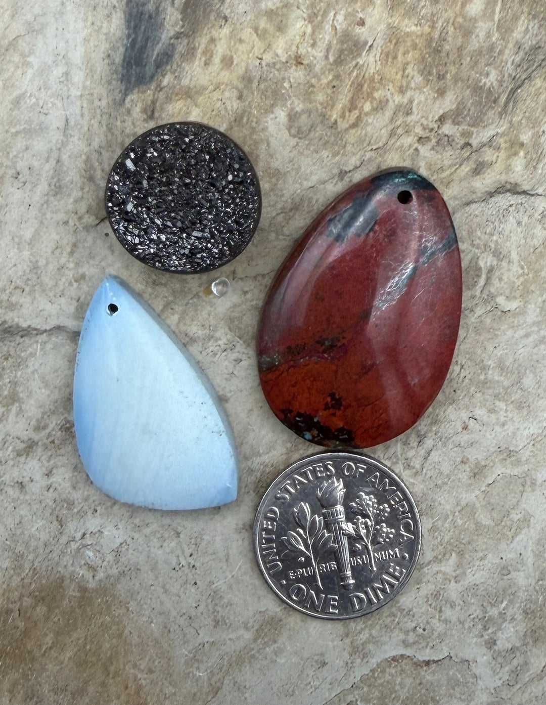 FRIDAY BARGAIN LOT of 3 Premium Focal Pendant Beads Somora