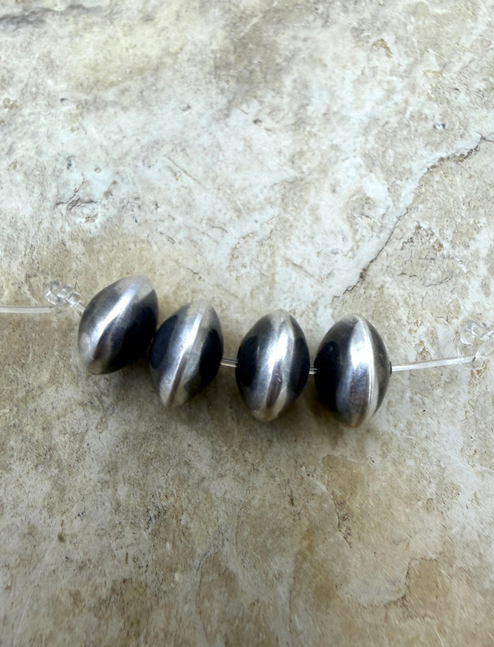 FRIDAY BARGAIN LOT OF 4 Navajo Style Pearls Sterling Silver