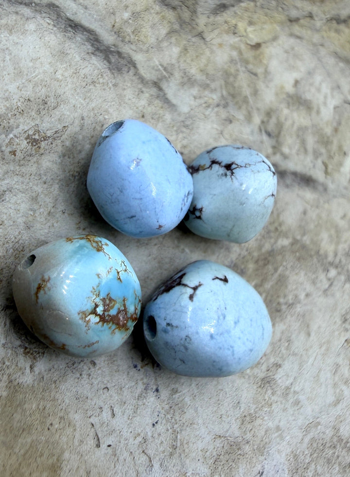 FRIDAY BARGAIN LOT OF 4 RARE Golden Hills Turquoise Large