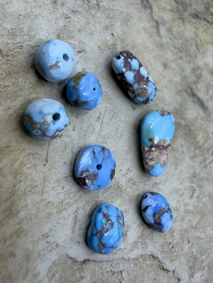 FRIDAY BARGAIN LOT of 8 Loose Mixed Shape Golden Hills