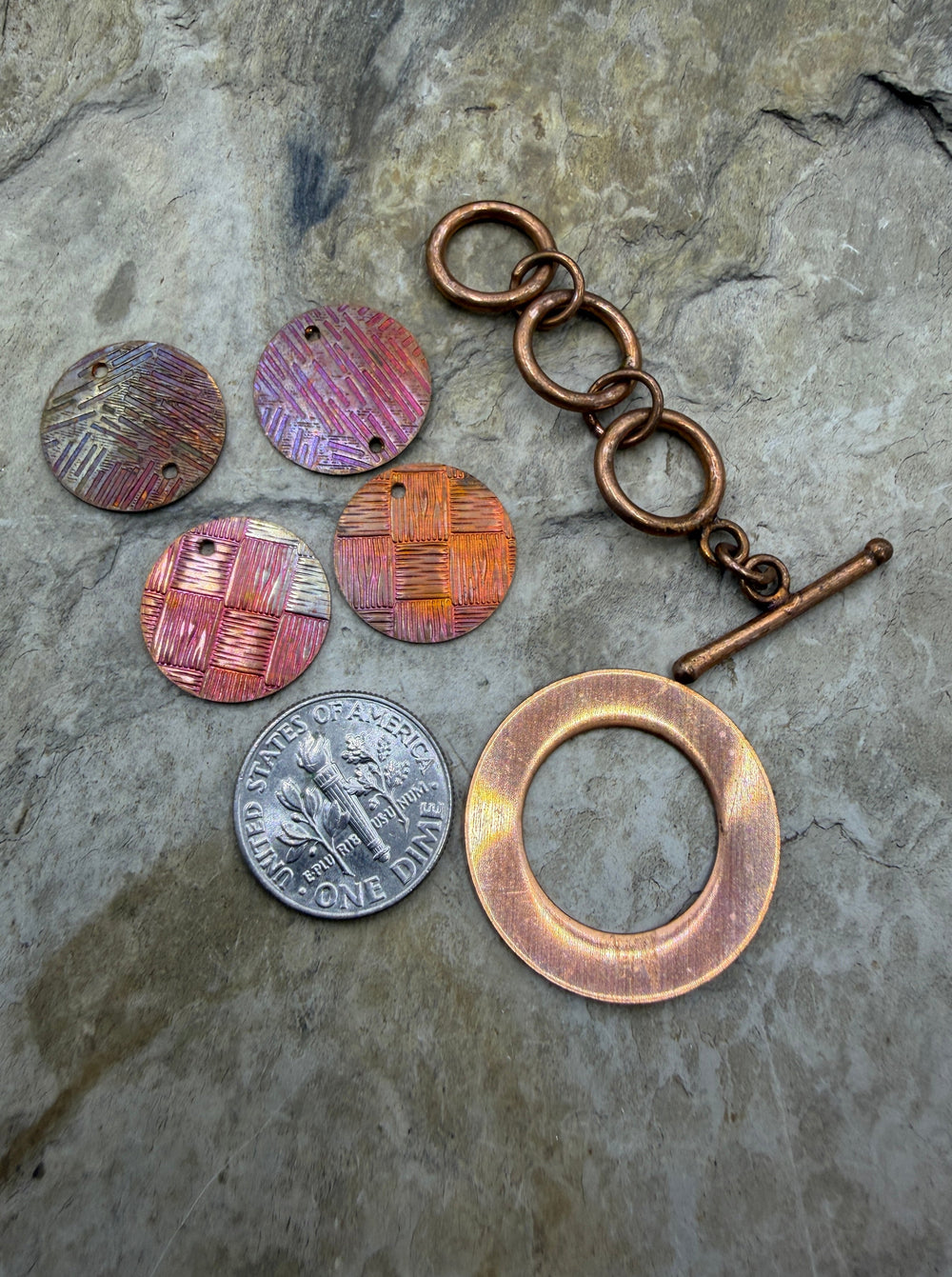 FRIDAY BARGAIN LOT of Copper Findings - Mixed Lot
