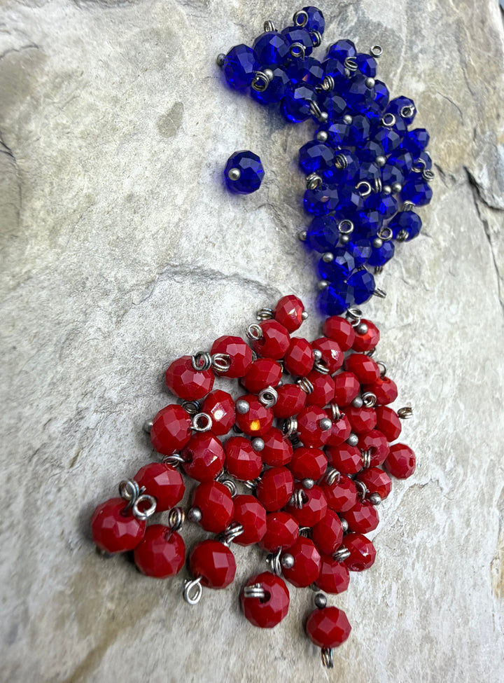 FRIDAY BARGAIN LOT of Crystal Bead Charms - Mixed Lot
