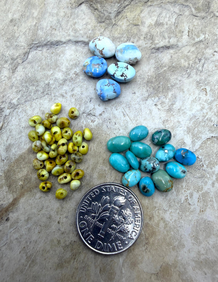FRIDAY BARGAIN LOT of Mixed Premium Beads Golden Hills