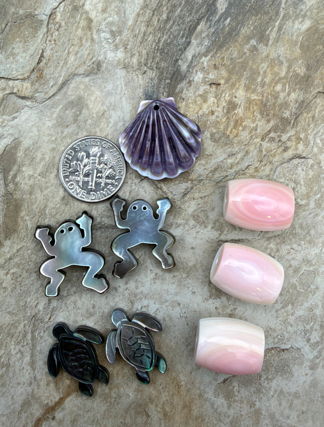 FRIDAY BARGAIN LOT of Mixed Premium Shell Beads Mother