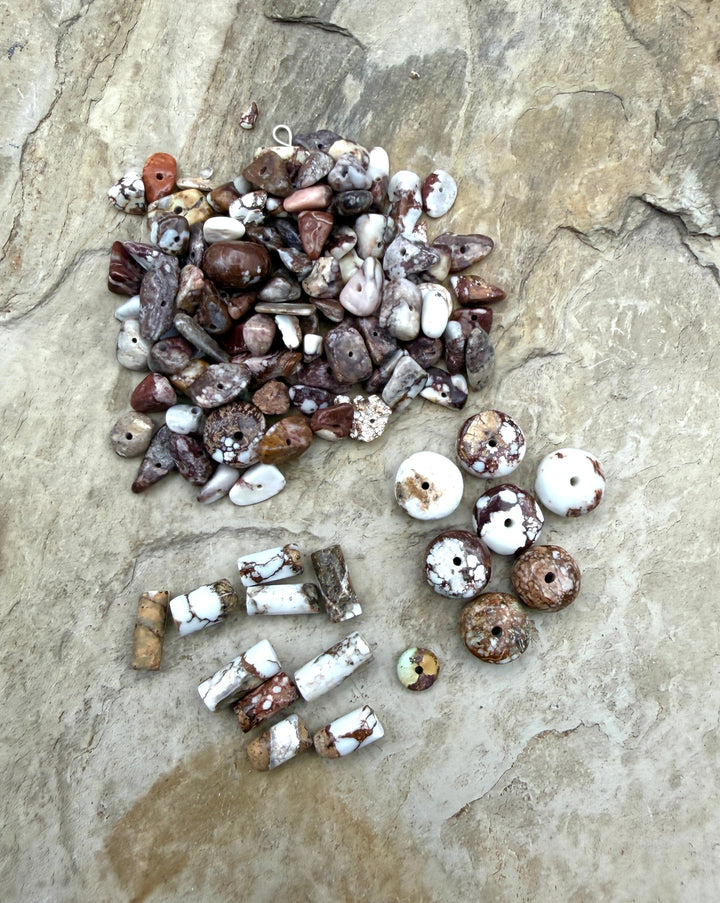 FRIDAY BARGAIN LOT of Mixed Wild Horse Loose Beads - Wild