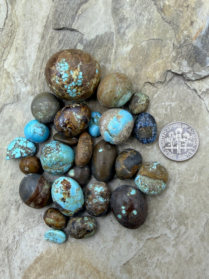 FRIDAY BARGAIN LOT of Number 8 Turquoise Beads (61.2 grams)