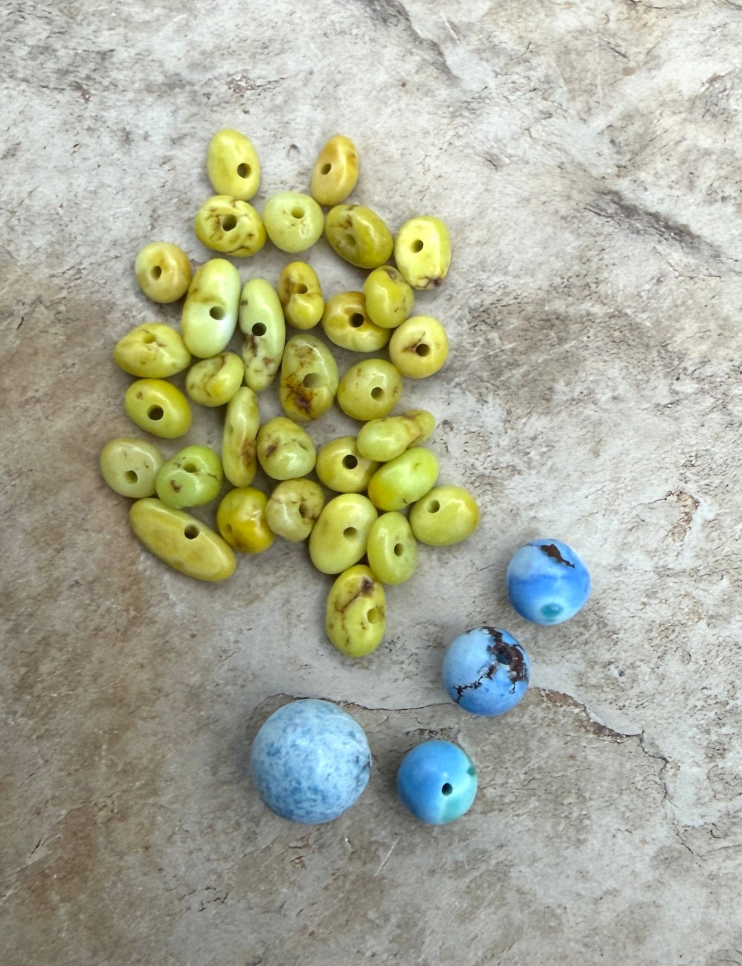 FRIDAY BARGAIN LOT of Premium Beads Golden Hills Turquoise