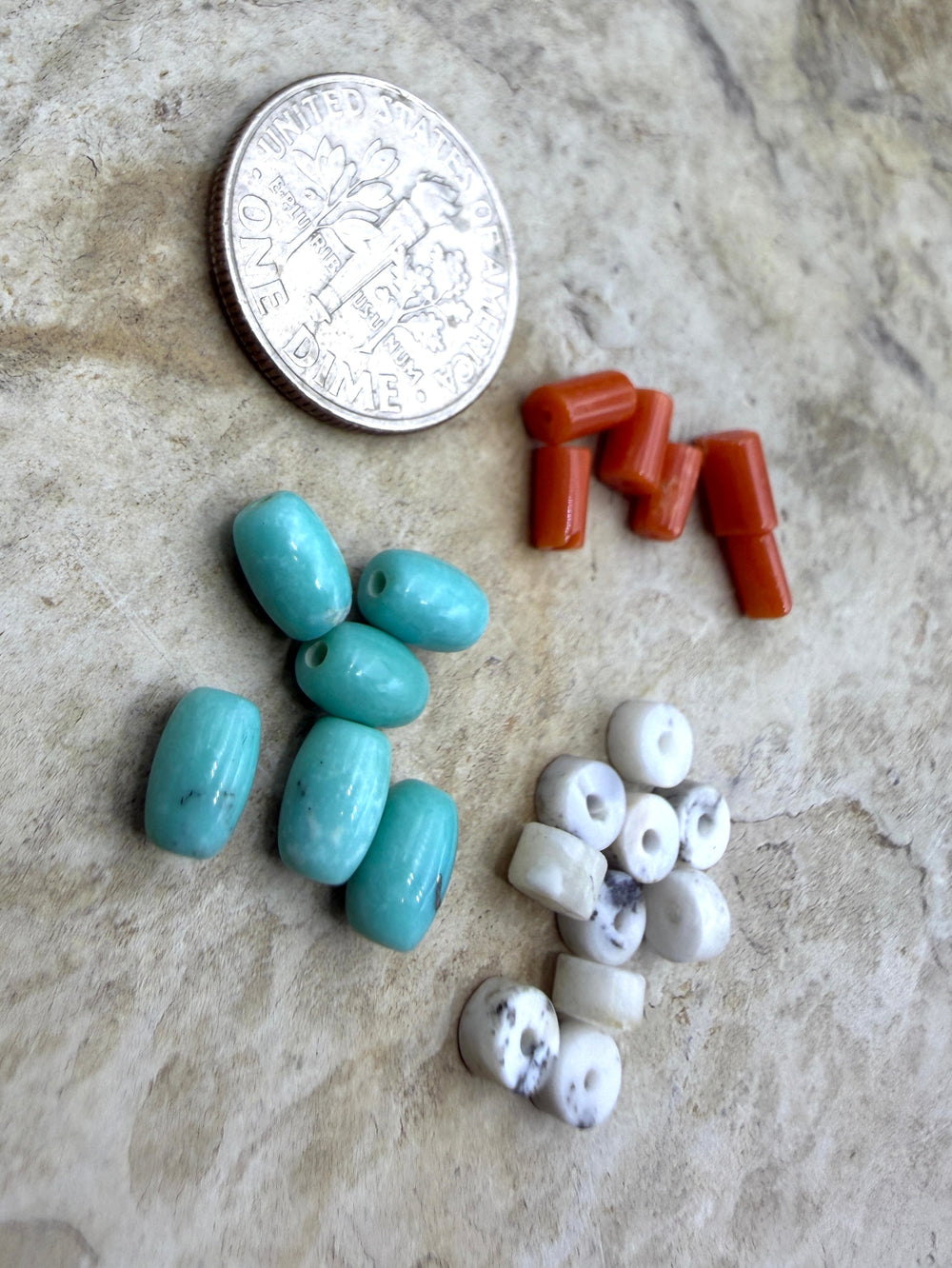 FRIDAY BARGAIN LOT of Premium Beads Mediterranean Coral