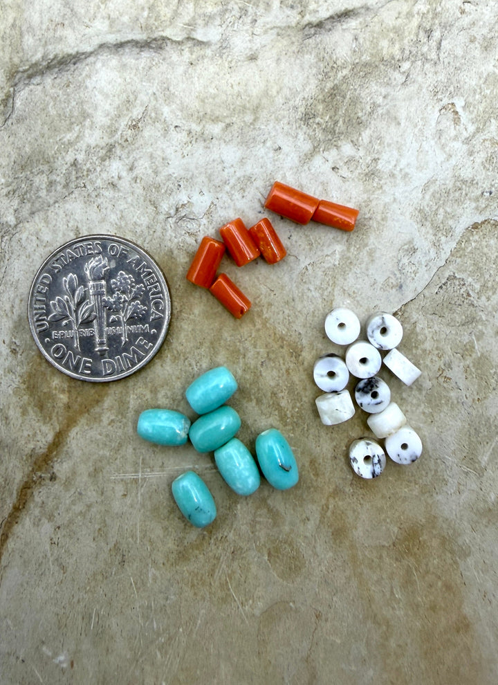 FRIDAY BARGAIN LOT of Premium Beads Mediterranean Coral