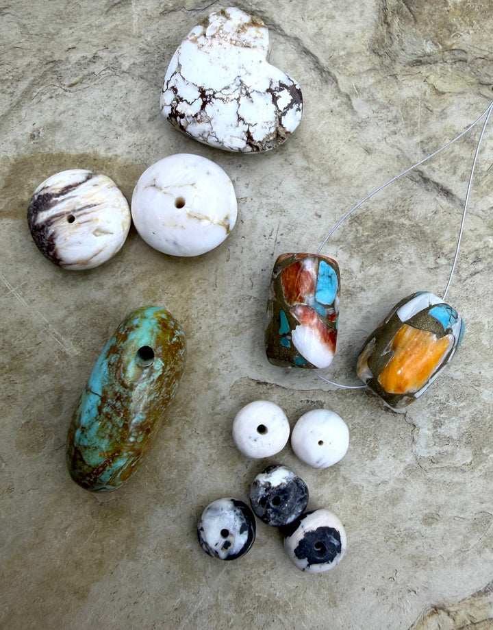 FRIDAY BARGAIN LOT of Premium Beads White Buffalo Wild