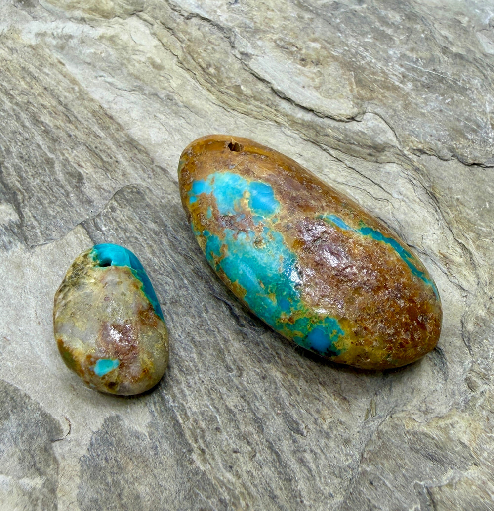 FRIDAY BARGAIN LOT of RARE Royston Turquoise (NV) Focal