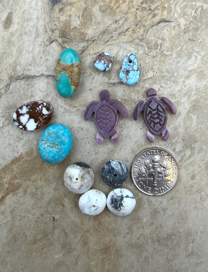 FRIDAY BARGAIN LOT ofMixed Premium Beads White Buffalo