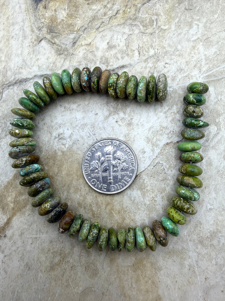 FRIDAY BARGAIN Nevada 7mm Turquoise Beads 6 Inch Strand