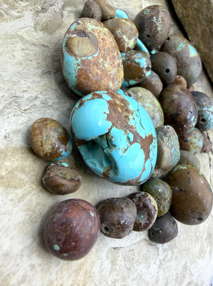 FRIDAY BARGAIN Number 8 Turquoise (Nevada) LOT of 108grams