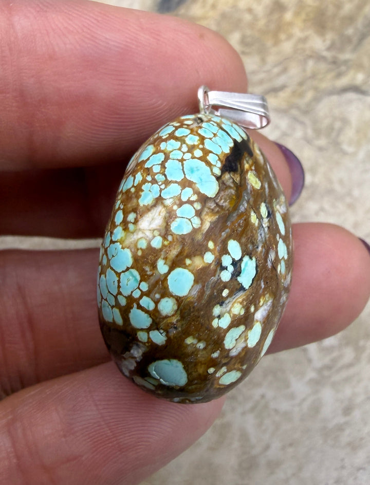 FRIDAY BARGAIN Number 8 Turquoise (NV) BIG Rounded Nugget