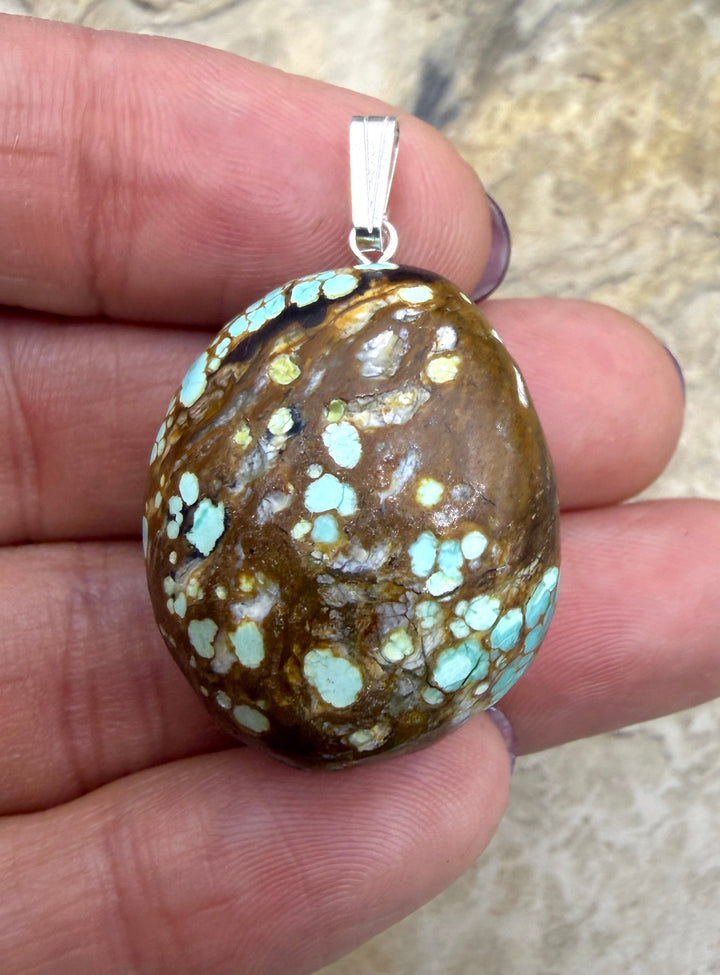 FRIDAY BARGAIN Number 8 Turquoise (NV) BIG Rounded Nugget