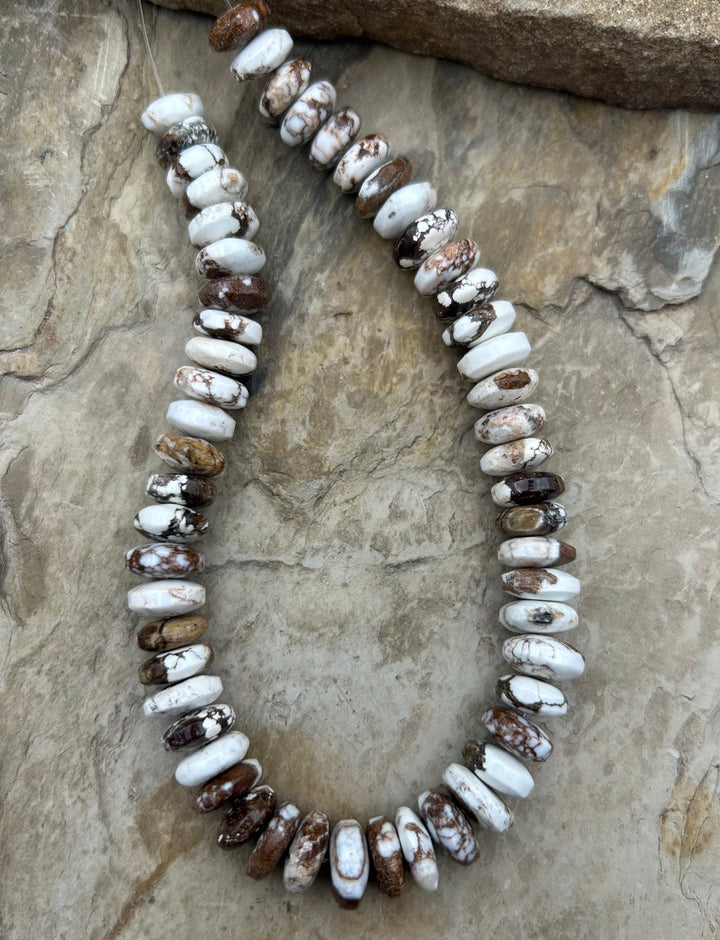 FRIDAY BARGAIN RARE Arizona Wild Horse Saucer Beads 12mm 12