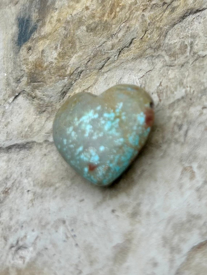 FRIDAY BARGAIN RARE Number 8 Turquoise (Nevada) Heart