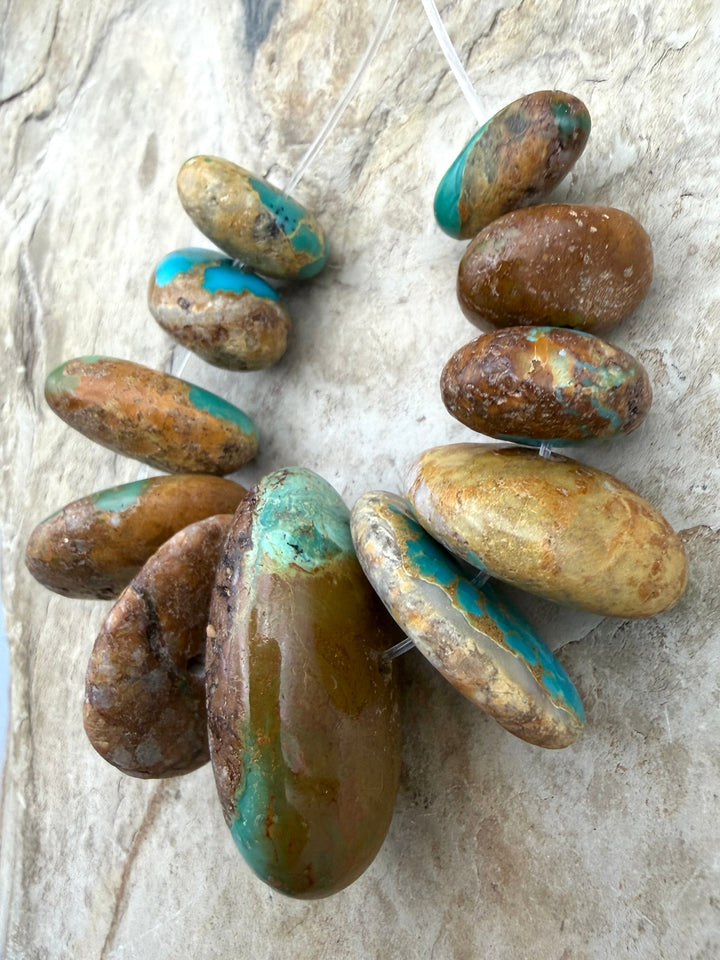 FRIDAY BARGAIN Royston Turquoise (Nevada) BIG Graduated