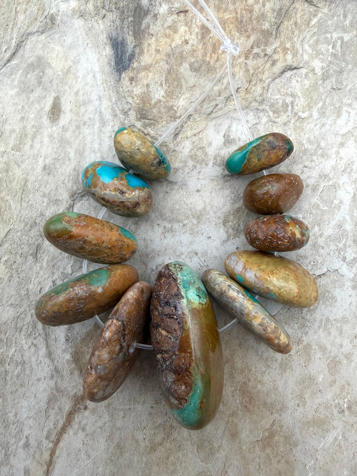 FRIDAY BARGAIN Royston Turquoise (Nevada) BIG Graduated