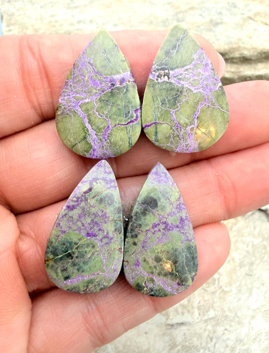 FRIDAY BARGAIN Stichite/Atlantisite (Australia) LOT of 2