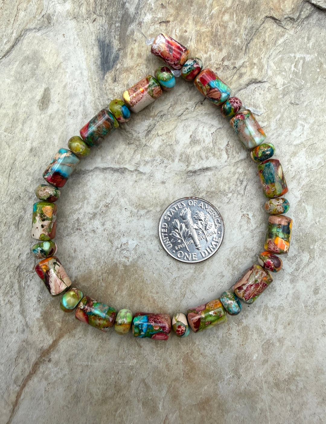 FRIDAY BARGAIN Stone Composite 6mm Designer Strand 8 Inch