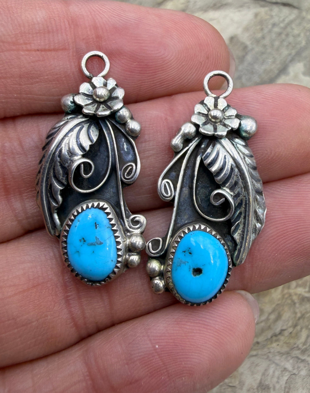 FRIDAY ESTATE FIND Sterling Silver and American Turquoise