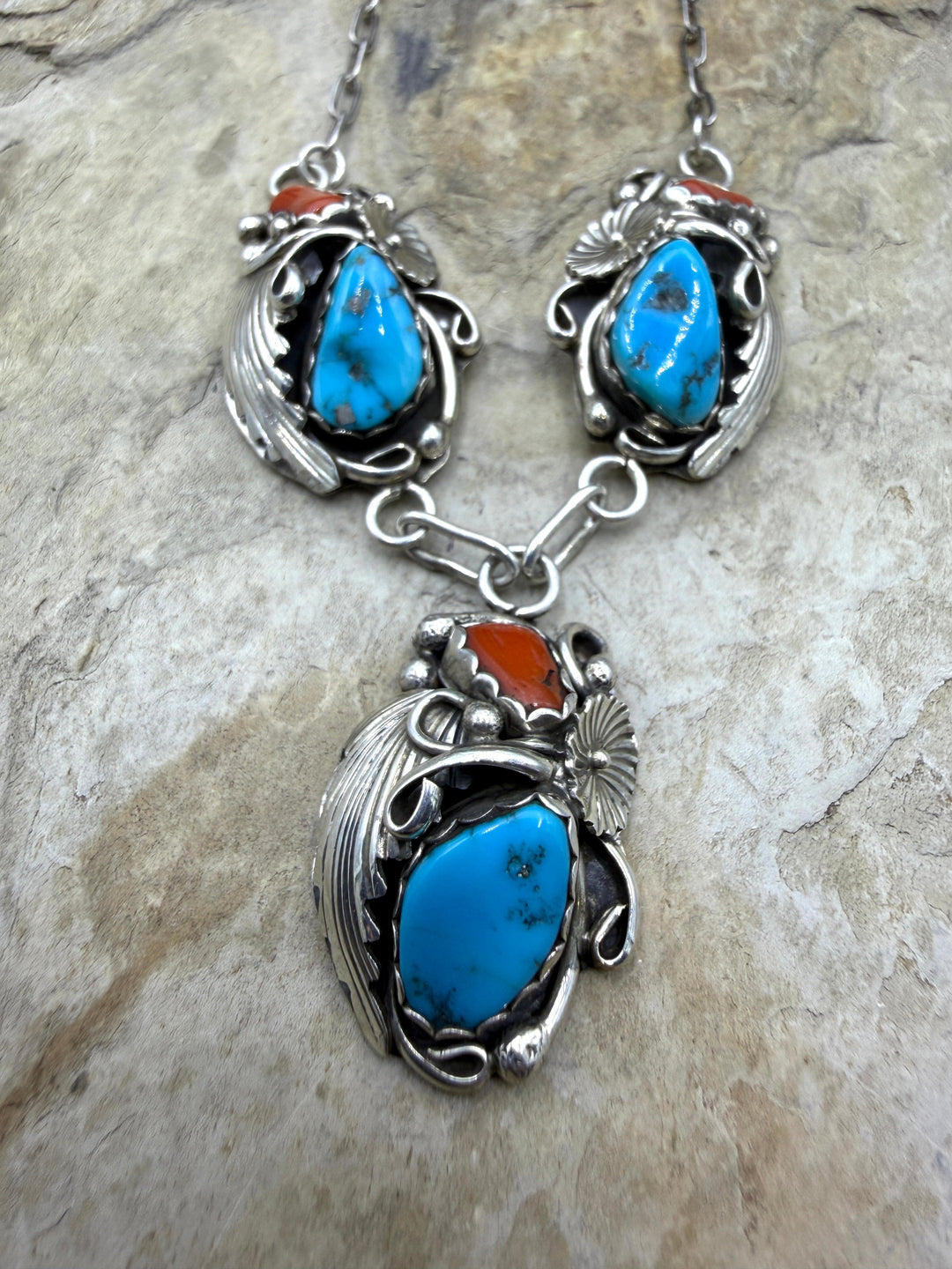 FRIDAY ESTATE FIND Sterling Silver Native American Made