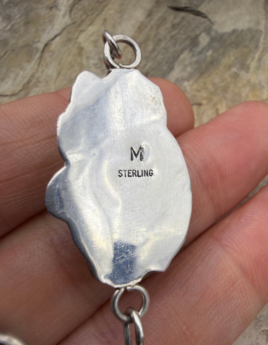 FRIDAY ESTATE FIND Sterling Silver Native American Made