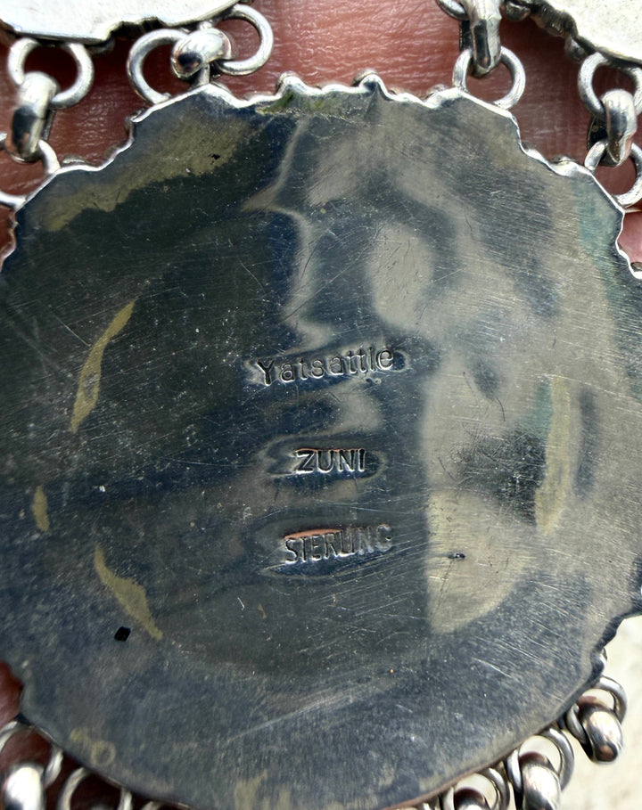 FRIDAY ESTATE FIND Sterling Silver Zuni Petit Point