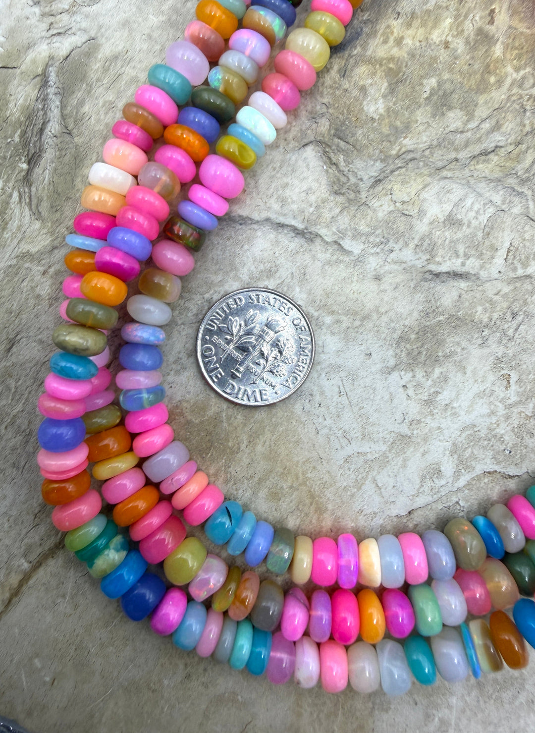 FRIDAY SPECIAL BUY Neon Ethiopian Opal (Dyed) 7mm Irregular