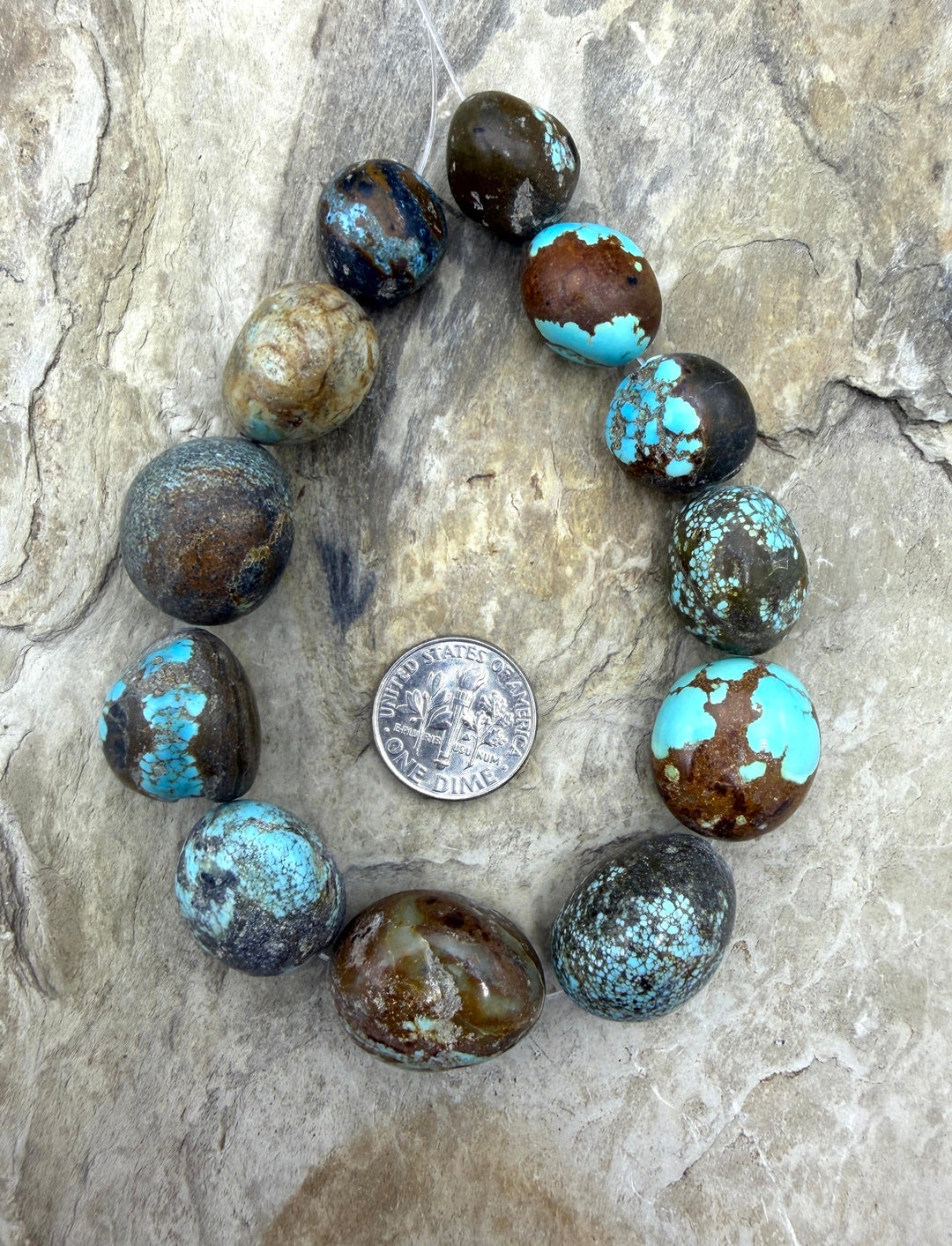 FRIDAY SPECIAL BUY RARE Number 8 Turquoise (Nevada) BIG