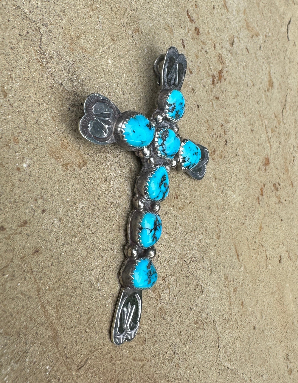 Gober - Burnham Turquoise (NV) and Oxidized Sterling Silver