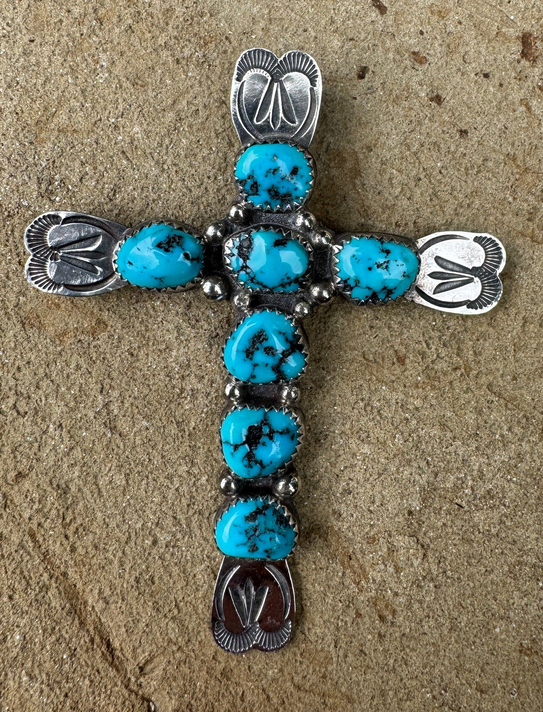 Gober - Burnham Turquoise (NV) and Oxidized Sterling Silver