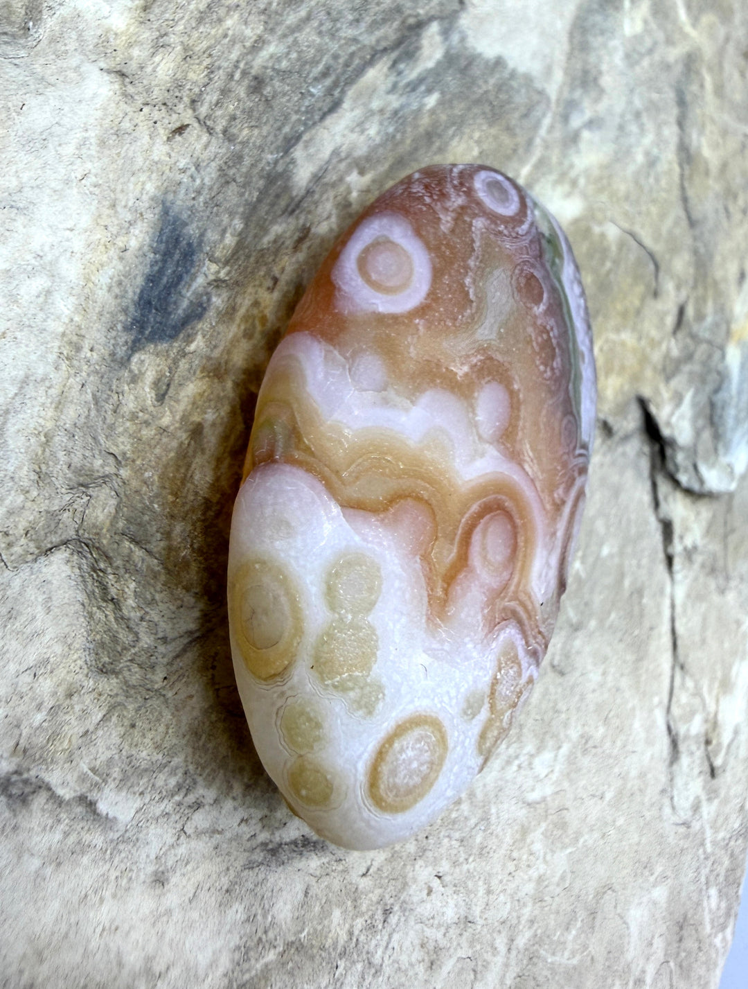 Gobi Desert Agate (South East Asia) BIG Focal Bead Pendant