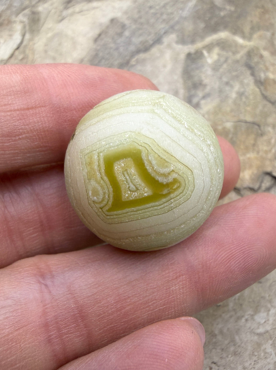Gobi Desert Agate (South East Asia) BIG Round Focal Bead