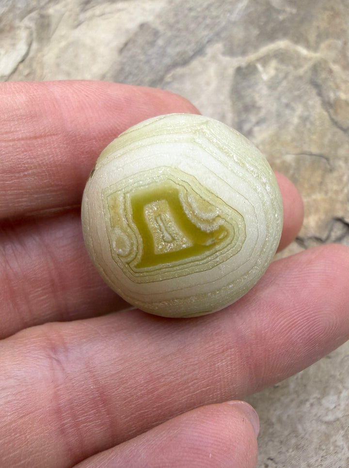 Gobi Desert Agate (South East Asia) BIG Round Focal Bead