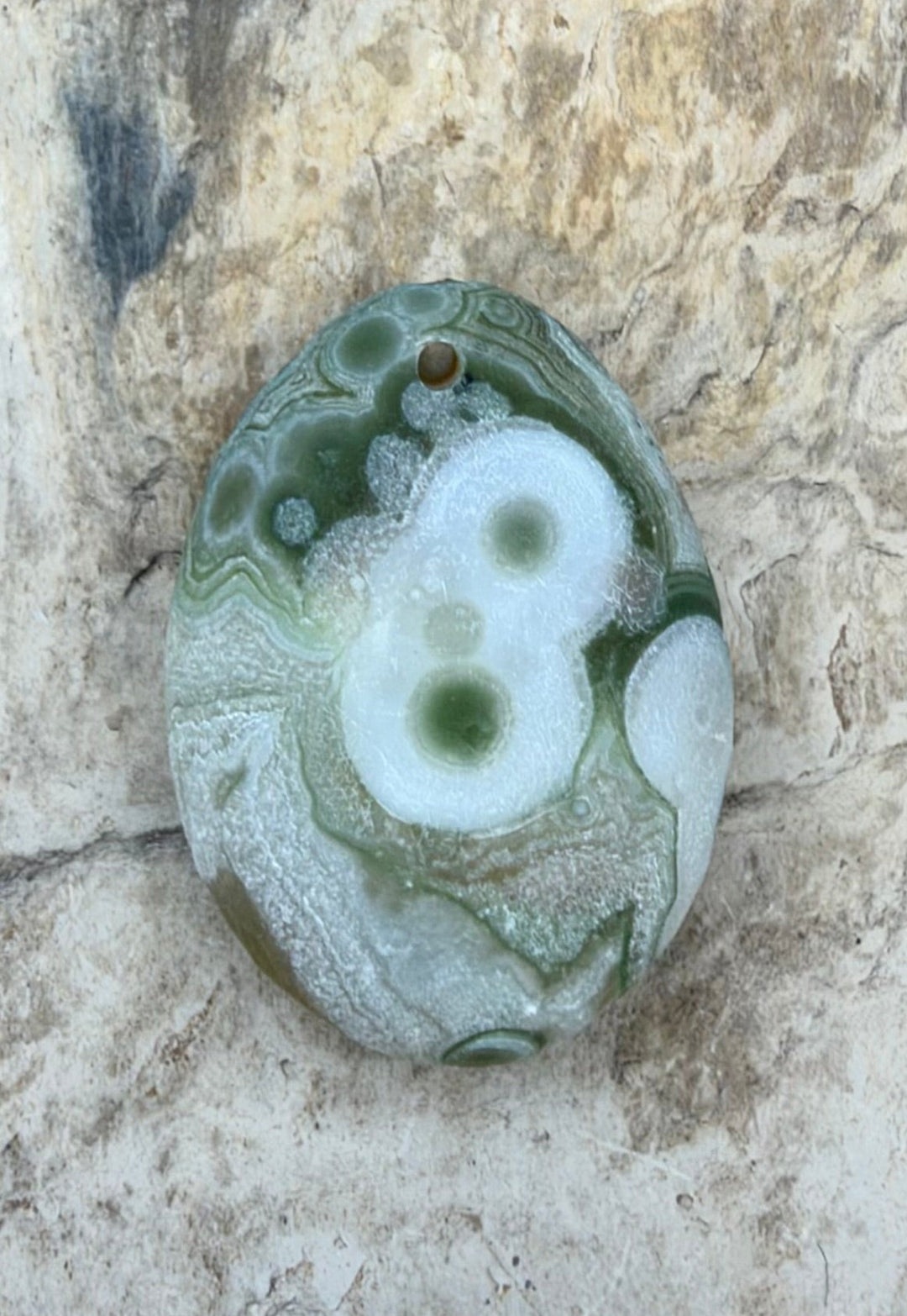 Gobi Desert Agate (South East Asia) Focal Bead Pendant