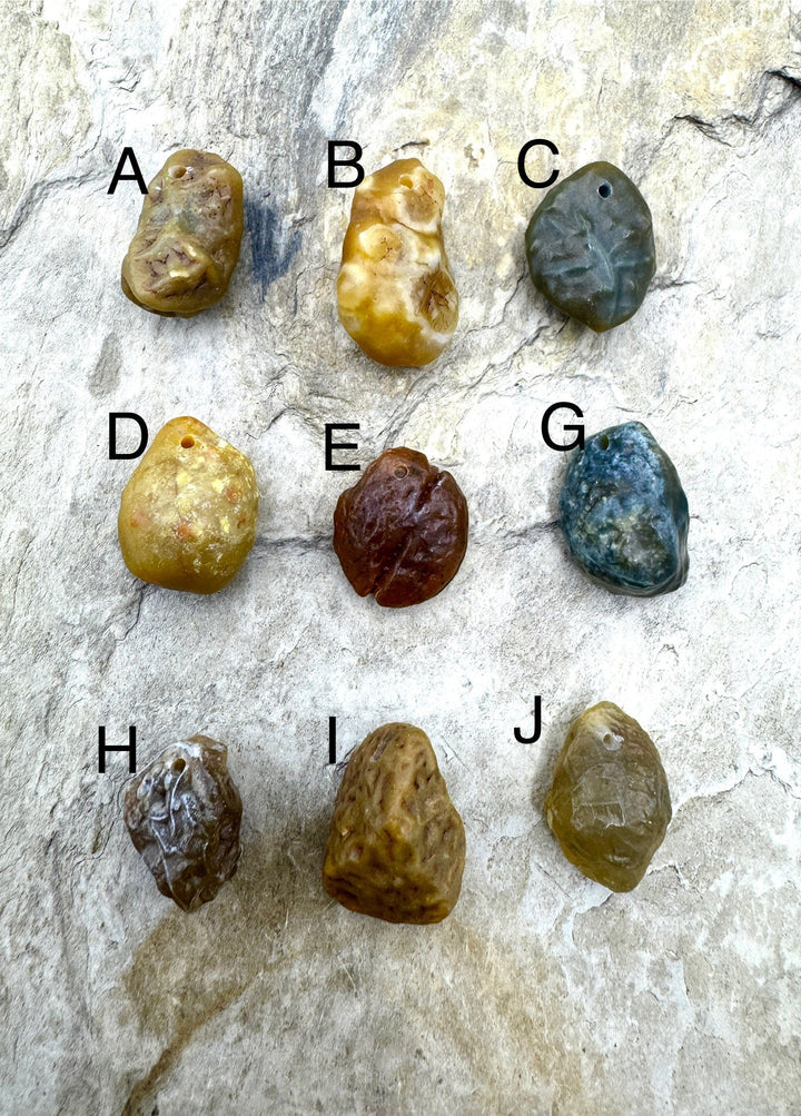 Gobi Desert Agate (South East Asia) Focal Small Bead