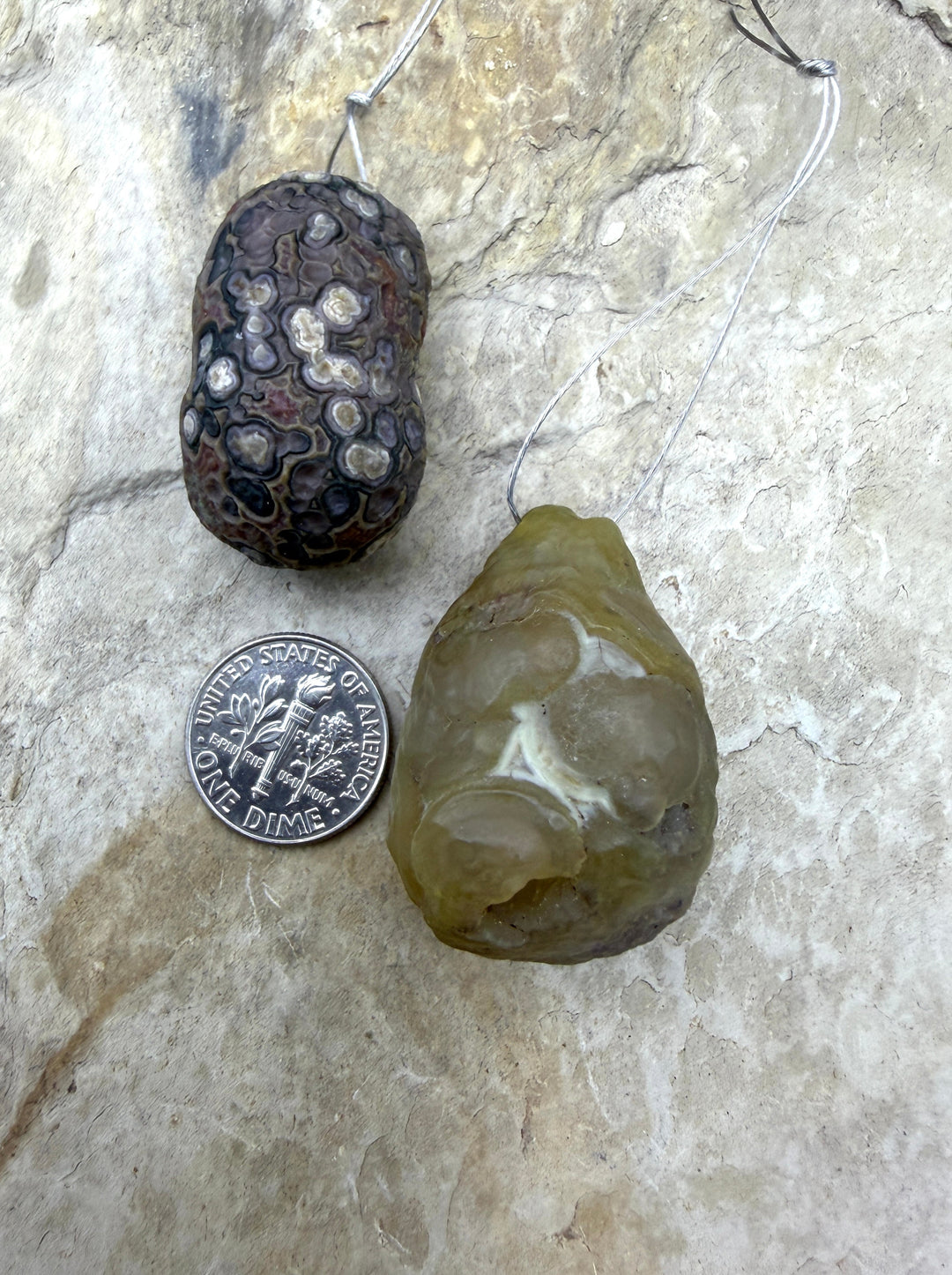 Gobi Desert Agate (Southeast Asia) Natural Focal Pendant