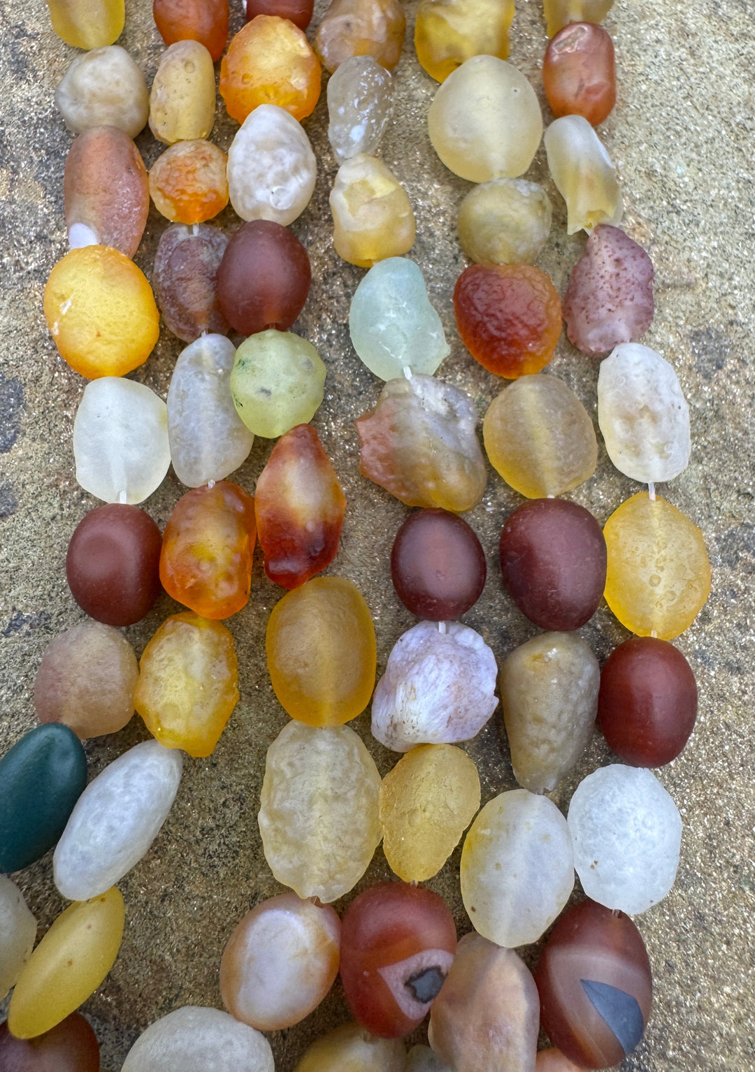 Gobi Desert Agate (Southeast Asia) Natural Nugget Beads