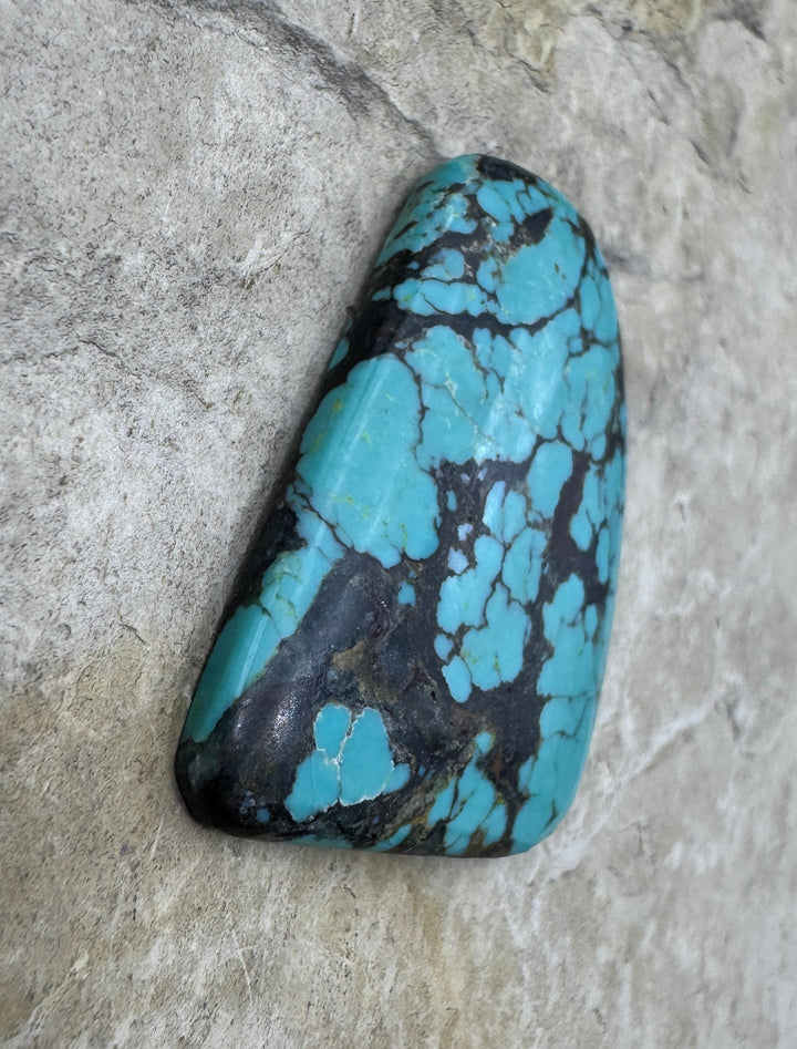 Hubei Turquoise (China) 22x35mm Cabochon Turquoise | Hubei